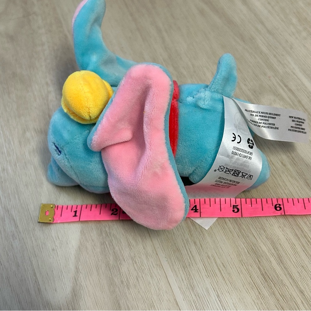 Dumbo Disney Small Plush Stuffed Animal Toy Blue - Picture 4 of 7